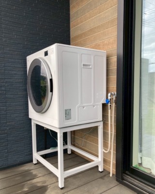 リンナイ｜衣類乾燥機｜乾太くん｜スタンダード｜5kg｜（専用置き台